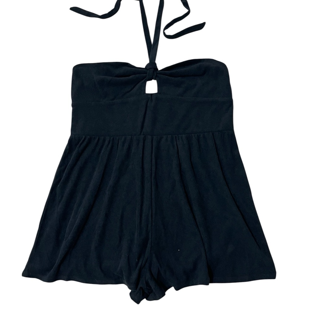 Wild Fable Black Halter Romper Swim Cover Up Size: XS - Picture 2 of 4